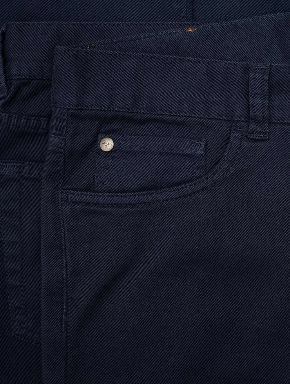 5-Pocket Chino Blue