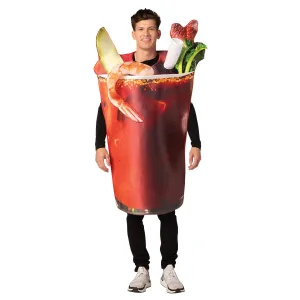 Bloody Mary Drink Costume for Adults