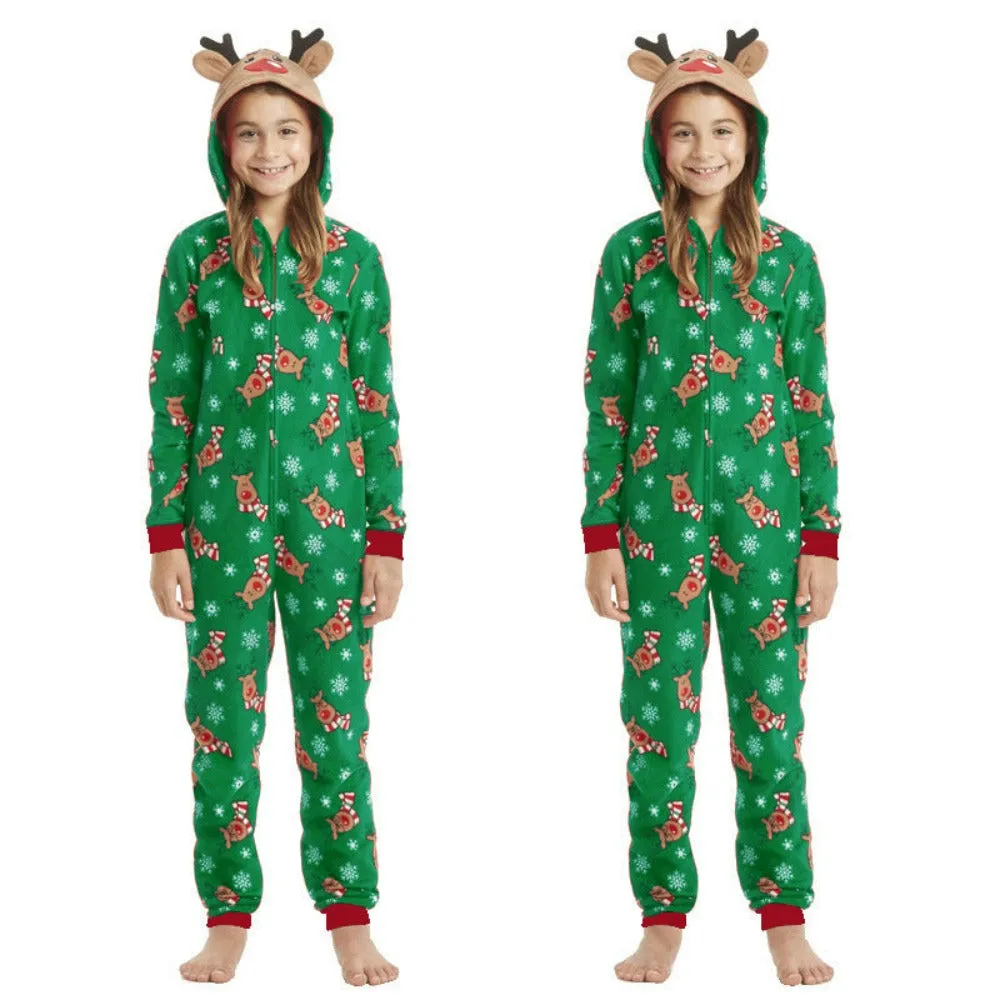 Christmas Funny Reindeer Matching Family Outfits