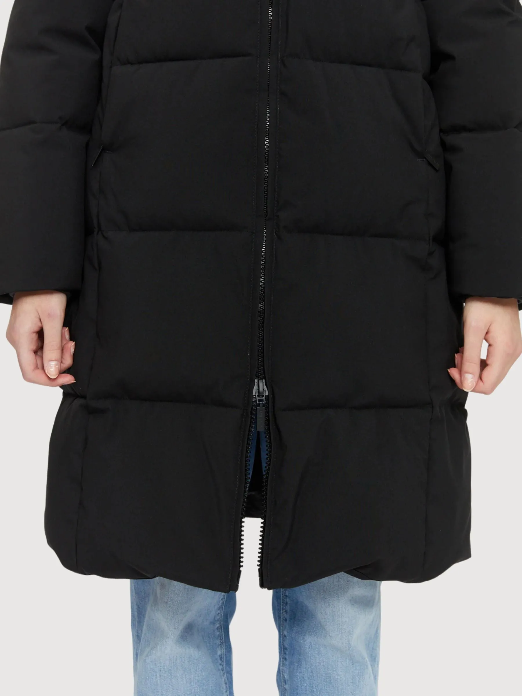 Elmira Puffer Coat Black Women | Mazine