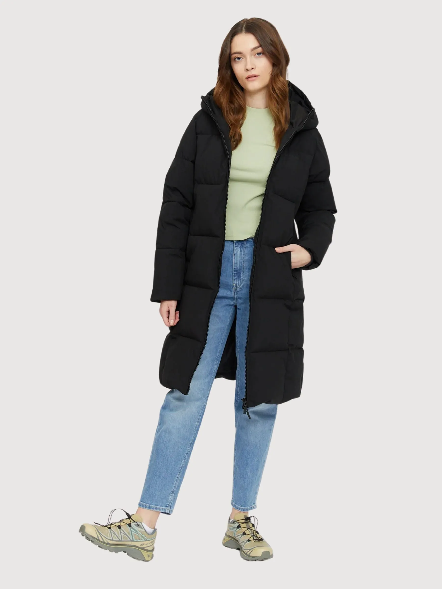 Elmira Puffer Coat Black Women | Mazine