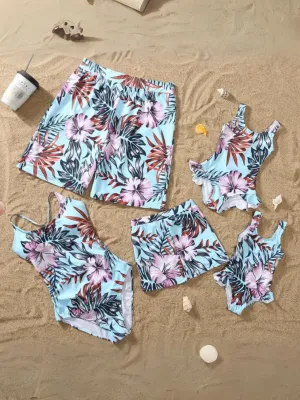 Family Style Fun and Floral Swimsuit