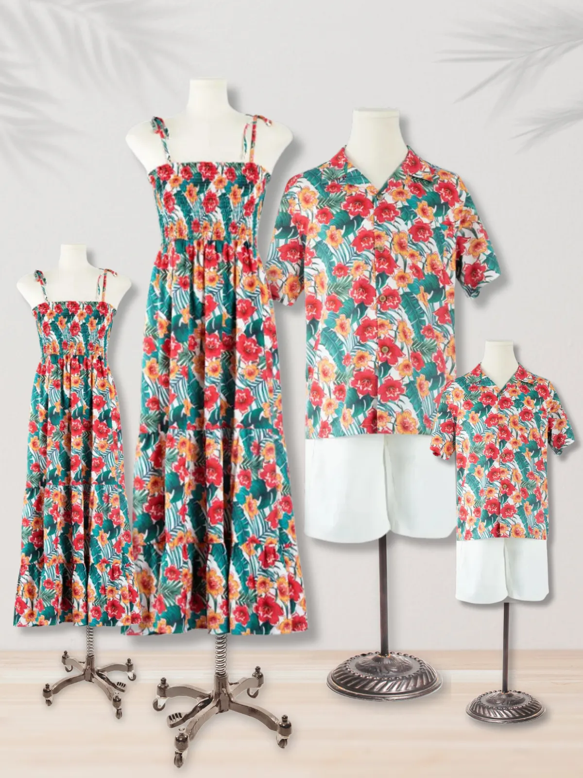 Family Style On Vacay Floral Print Summer Outfit