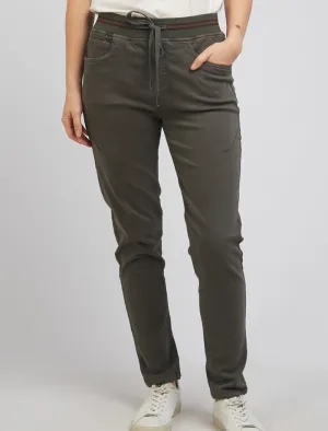 Foxwood Sylvia Jogger - Dark Khaki