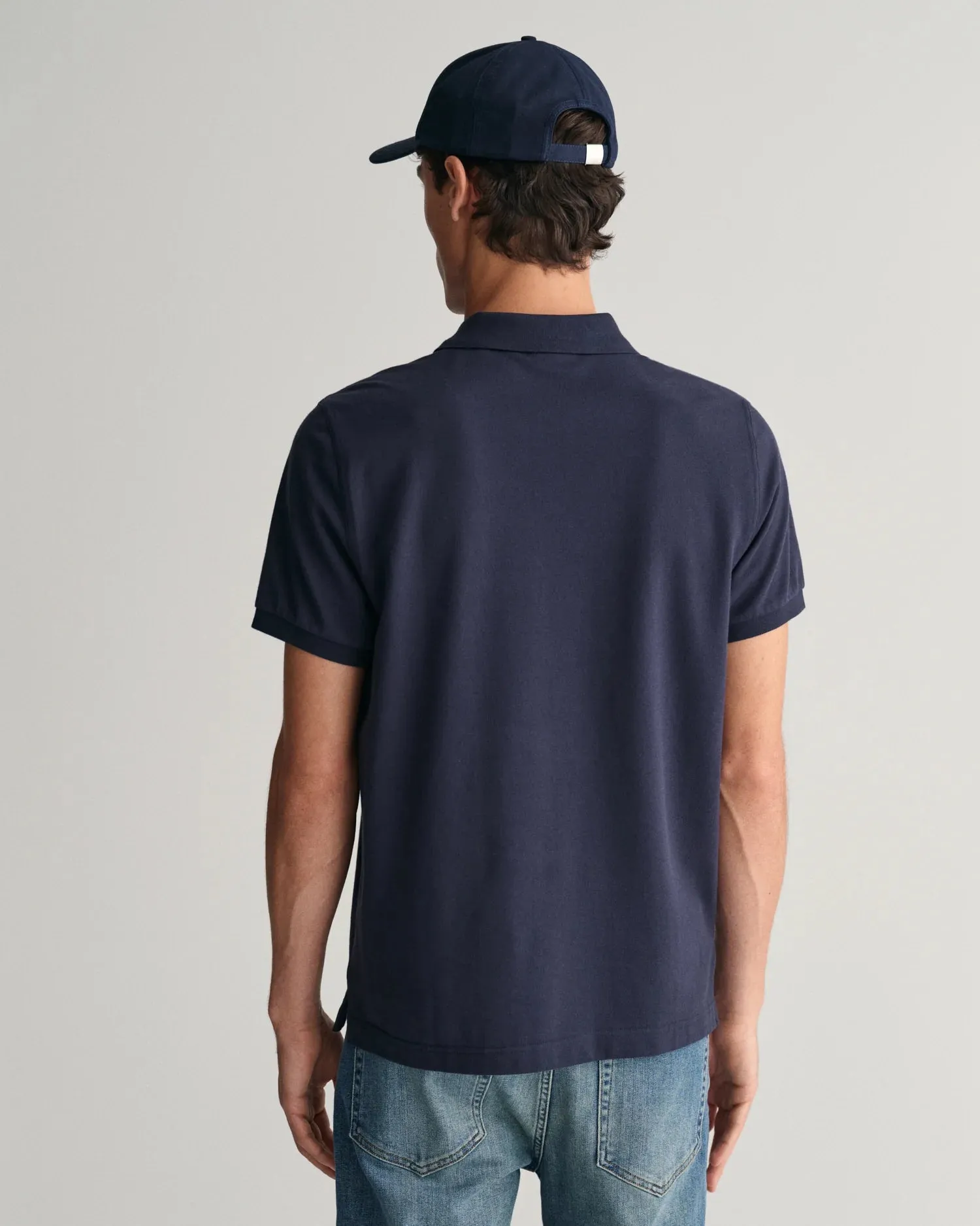 GANT - Shield Pique Polo - Evening Blue