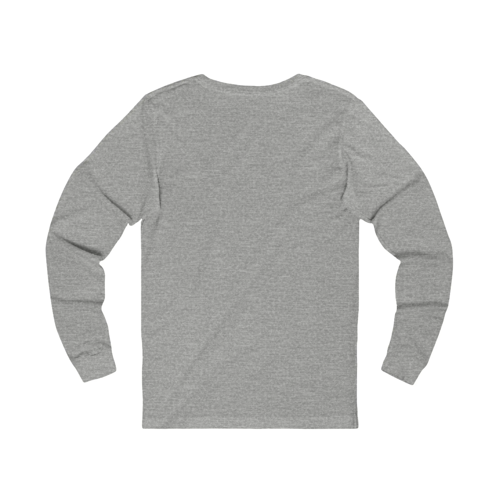 Heather Gray Holiday Long-Sleeve Shirt : Versatile Christmas Top with Matching Pajama Bottom Options