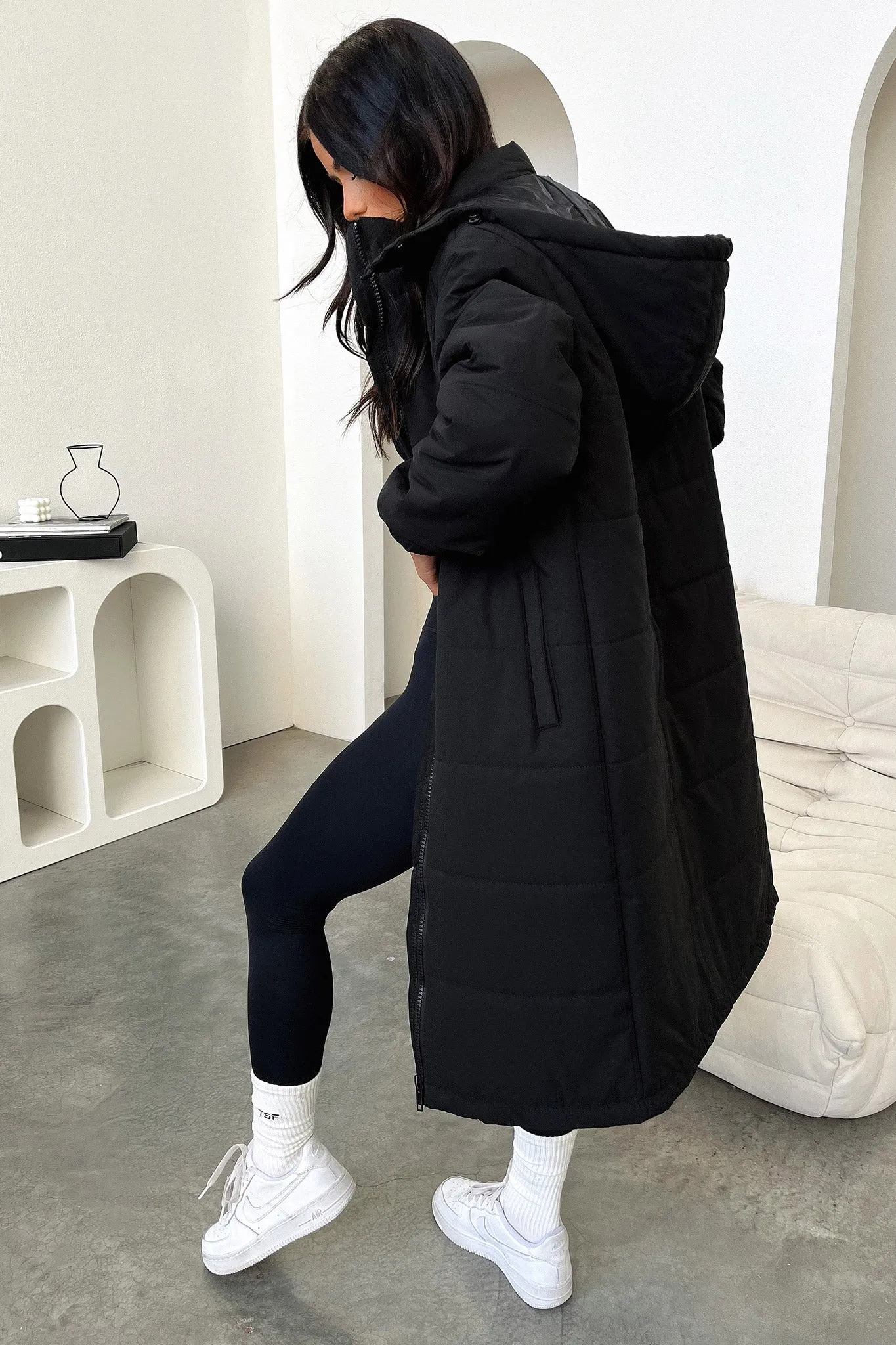 Keoni Puffer Jacket - Black