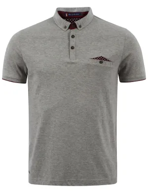 Le Shark Albion Grey polo shirt