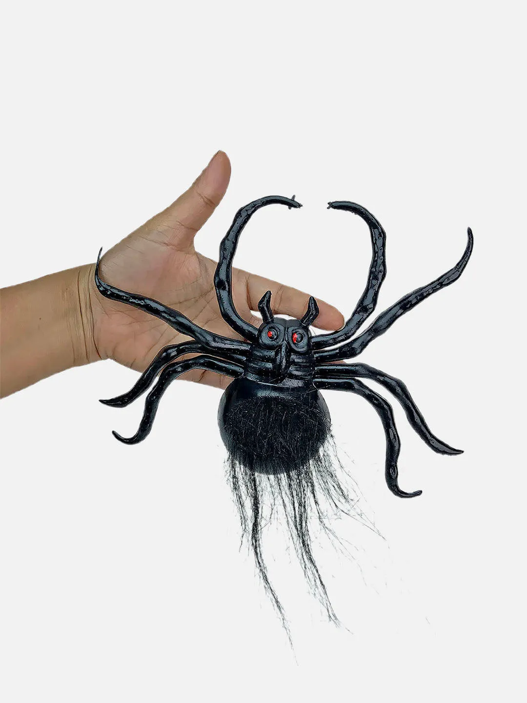 Little Surprise Box Large Hairy Black Spider 1 pc Halloween theme Table/wall Décor