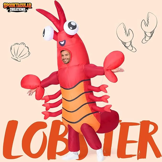 Lobster Blow-up Adults Inflatable Costumes