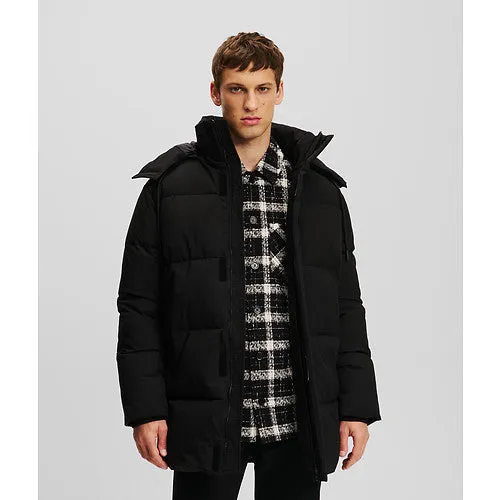 LONG QUILTED PUFFER