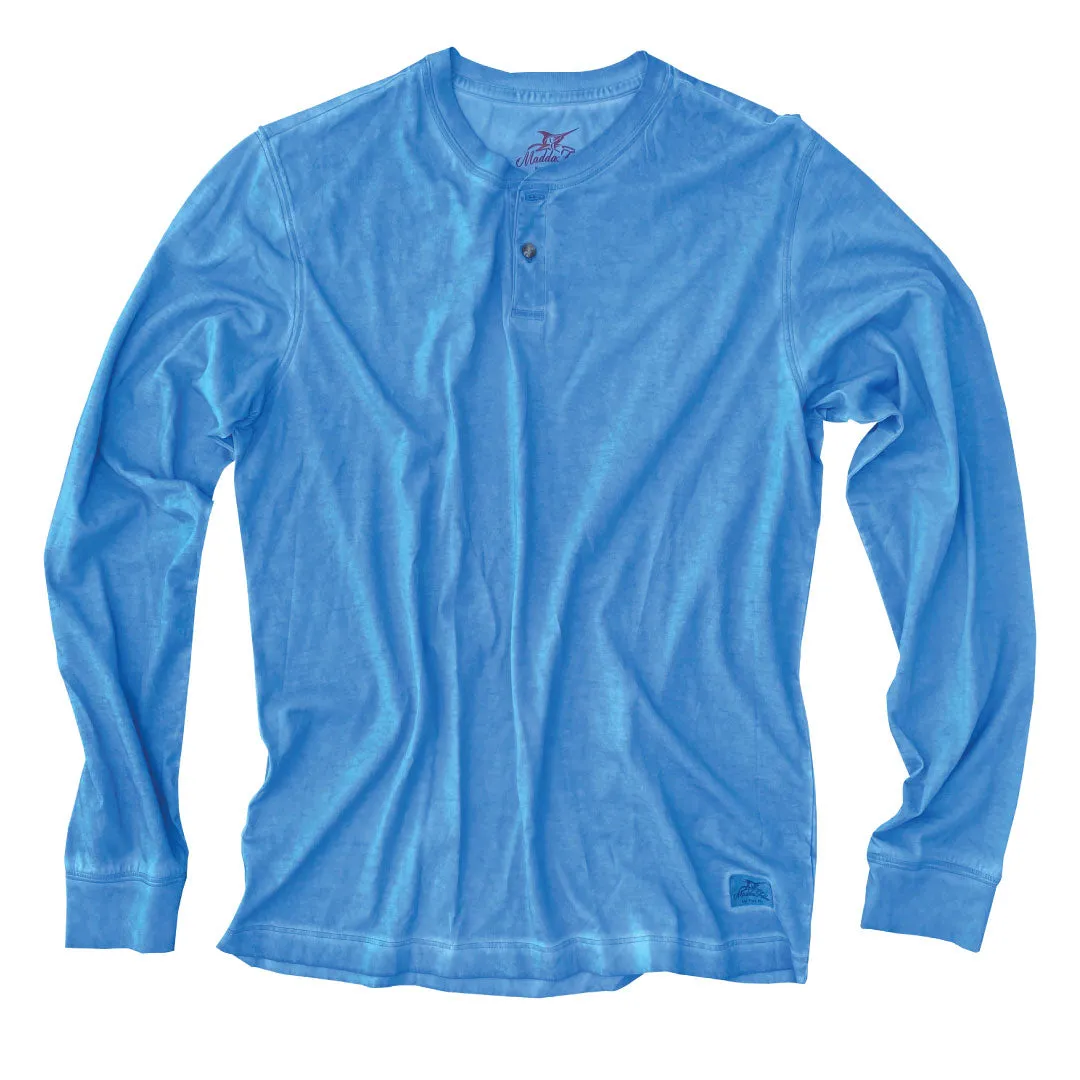 Long Sleeve Oil Wash Henley