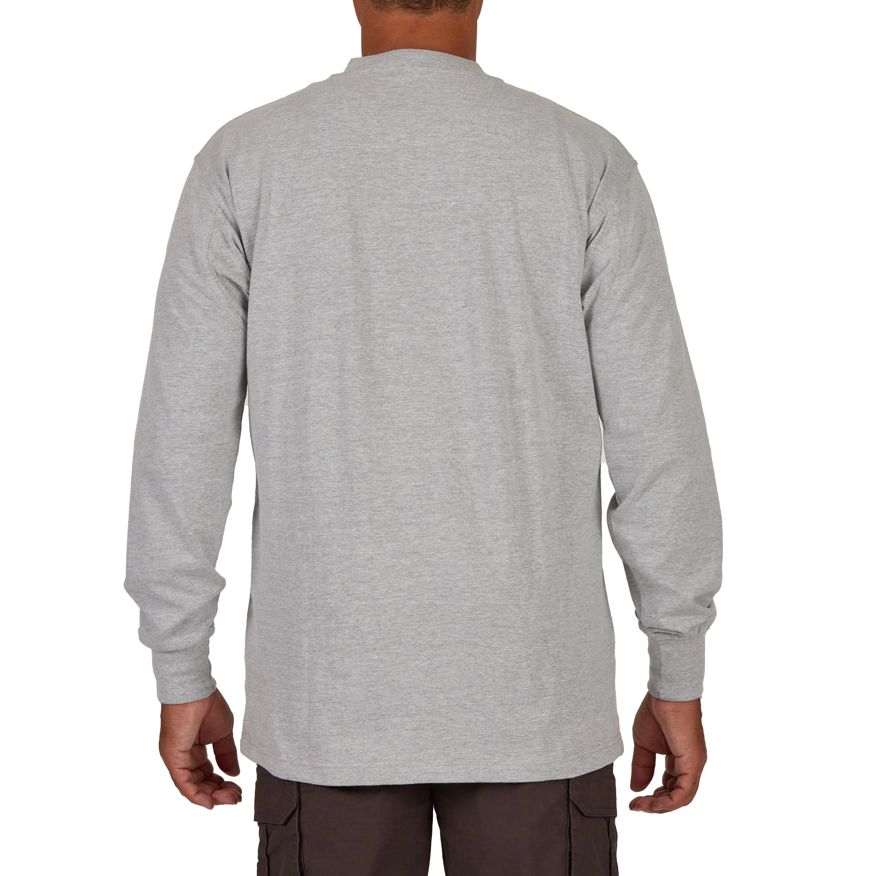 LONG SLEEVE POCKET GUSSET HENLEY