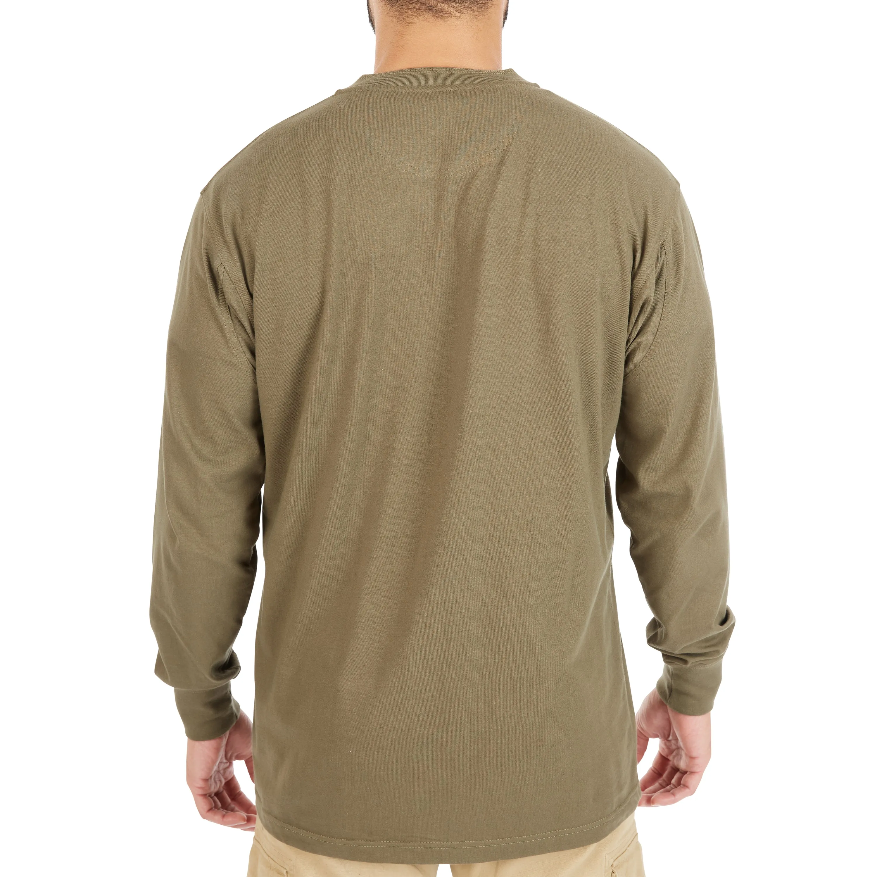 LONG SLEEVE POCKET GUSSET HENLEY