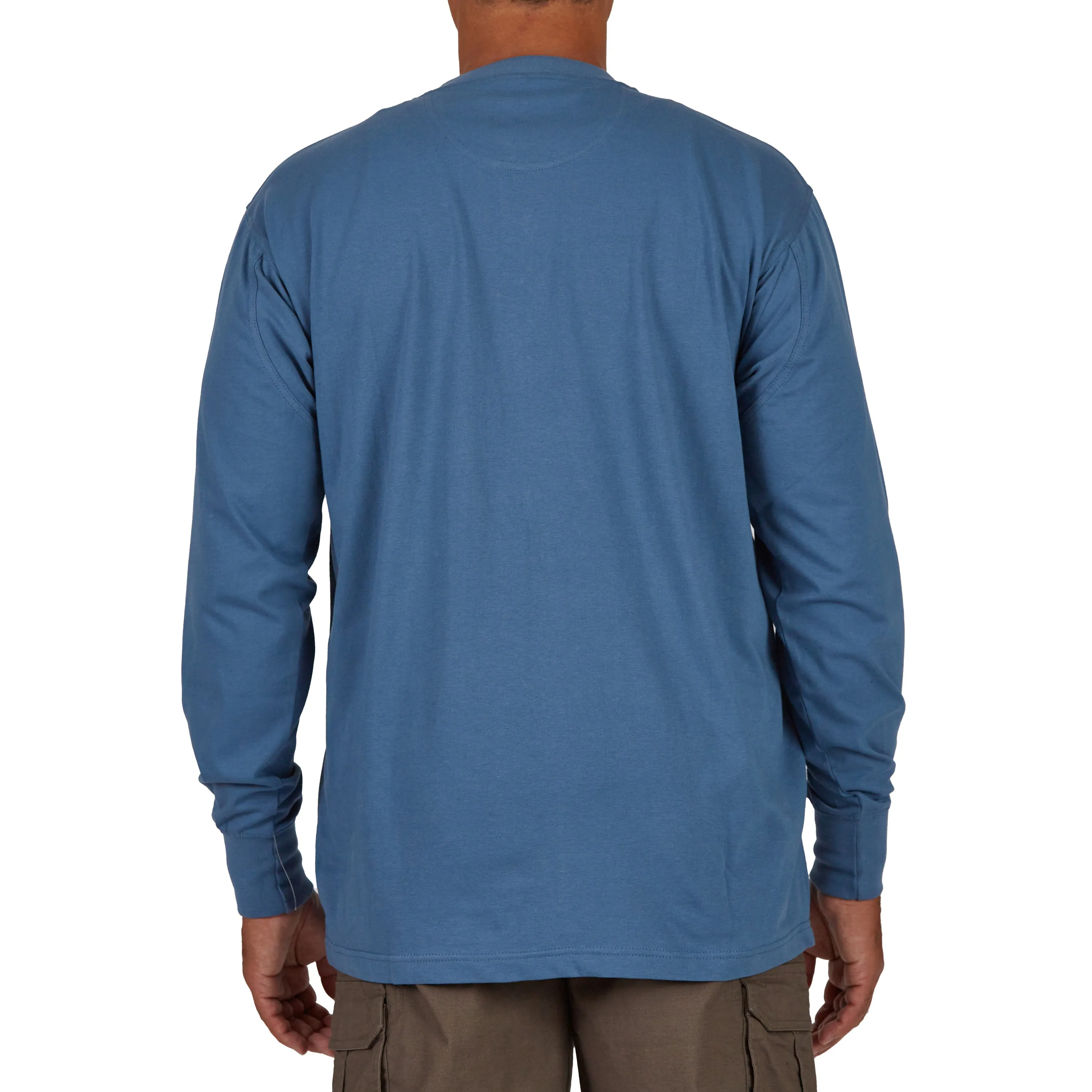 LONG SLEEVE POCKET GUSSET HENLEY