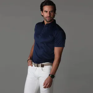 Men's Classic Polo with Structured Collar