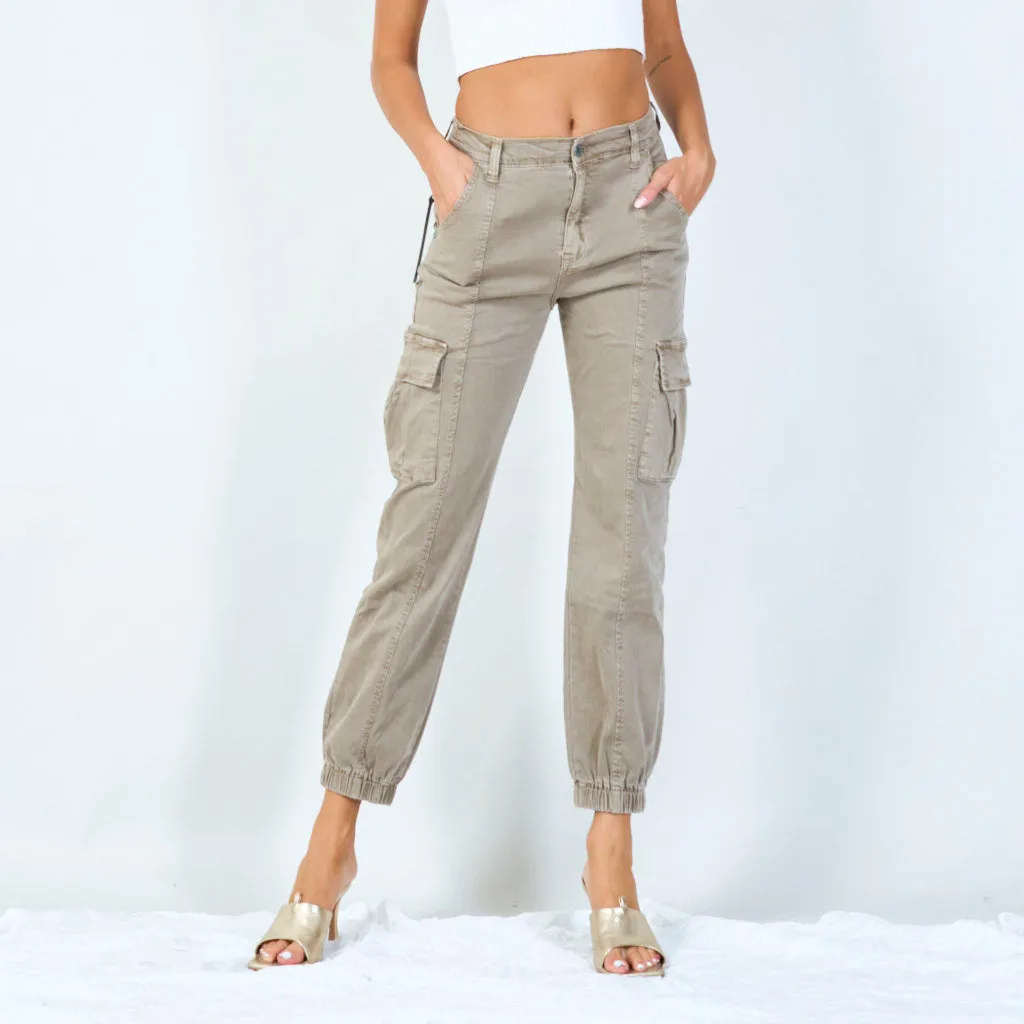 Relaxed cargo jogger pants wholesale