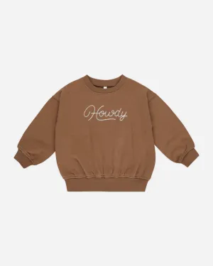 Relaxed Sweatshirt || Howdy