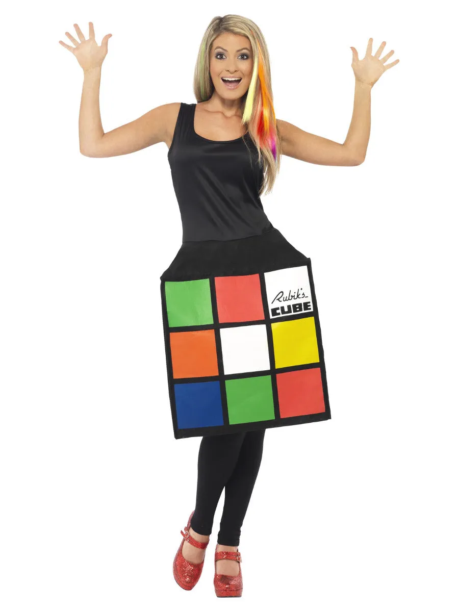 Rubik 3D Cube Costume Ladies