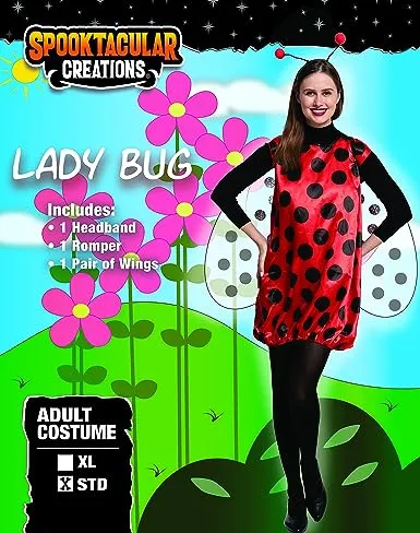 Spooktacular Creations Halloween Adult Ladybug Costume