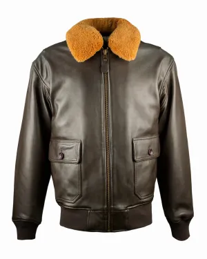 TOP GUN® OFFICIAL MILITARY G-1 LEATHER JACKET