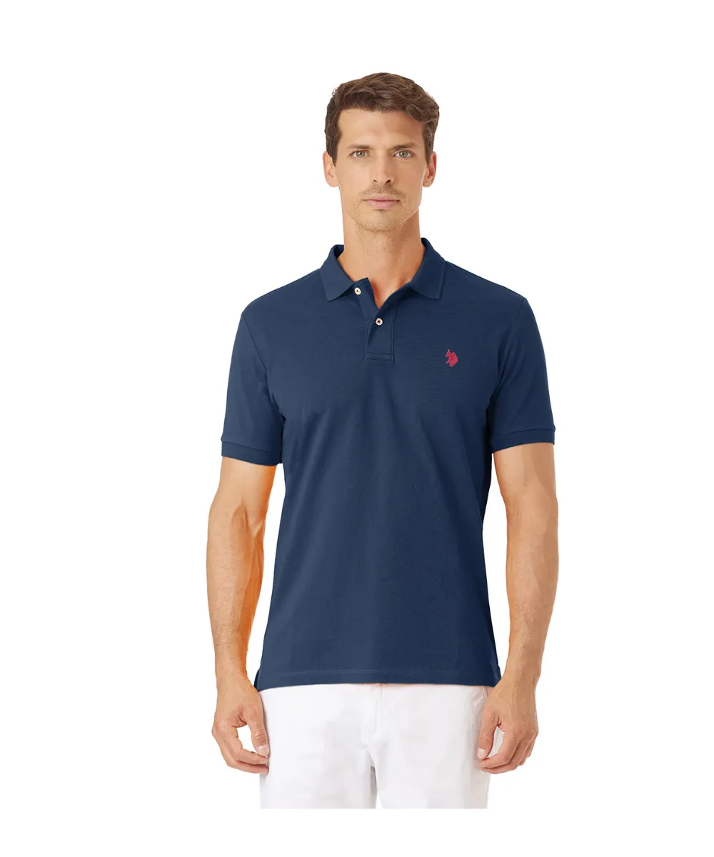 US POLO MENS SHORT SLEEVE PIQUE POLO SHIRT