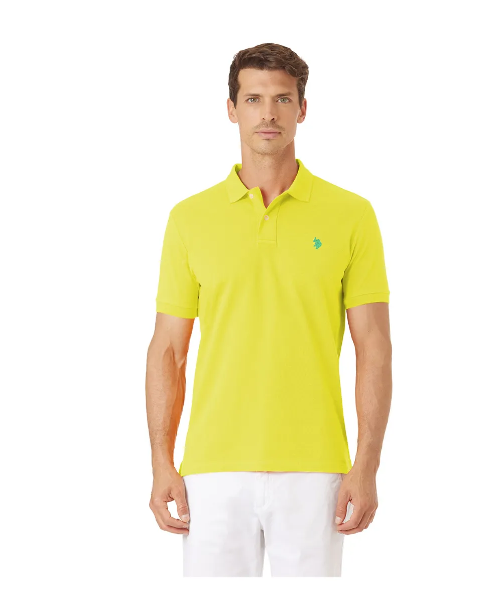 US POLO MENS SHORT SLEEVE PIQUE POLO SHIRT