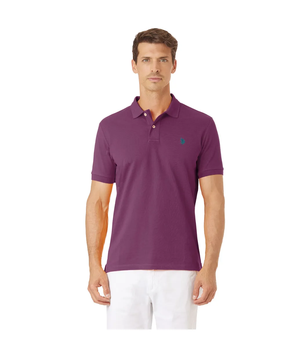 US POLO MENS SHORT SLEEVE PIQUE POLO SHIRT