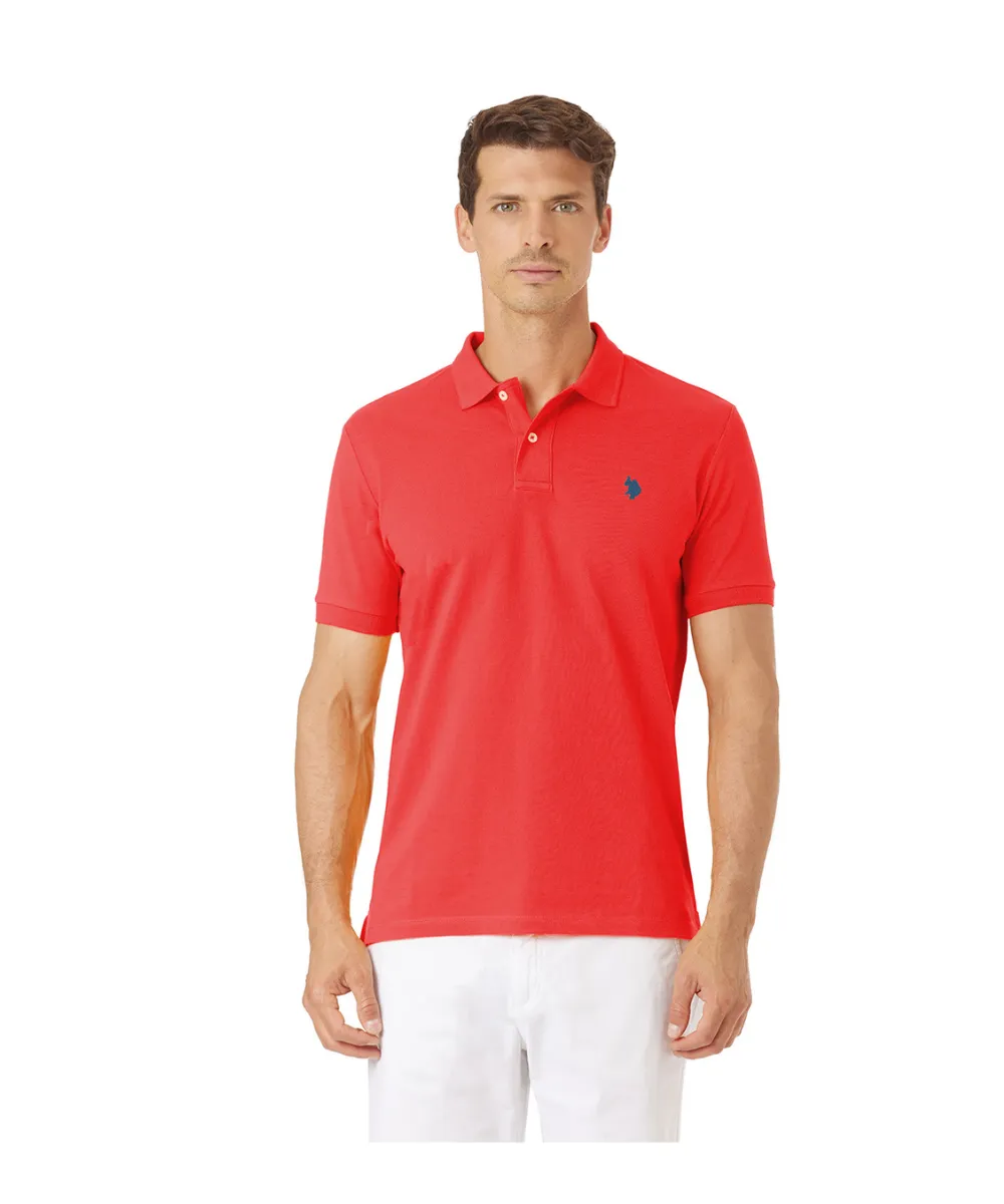 US POLO MENS SHORT SLEEVE PIQUE POLO SHIRT