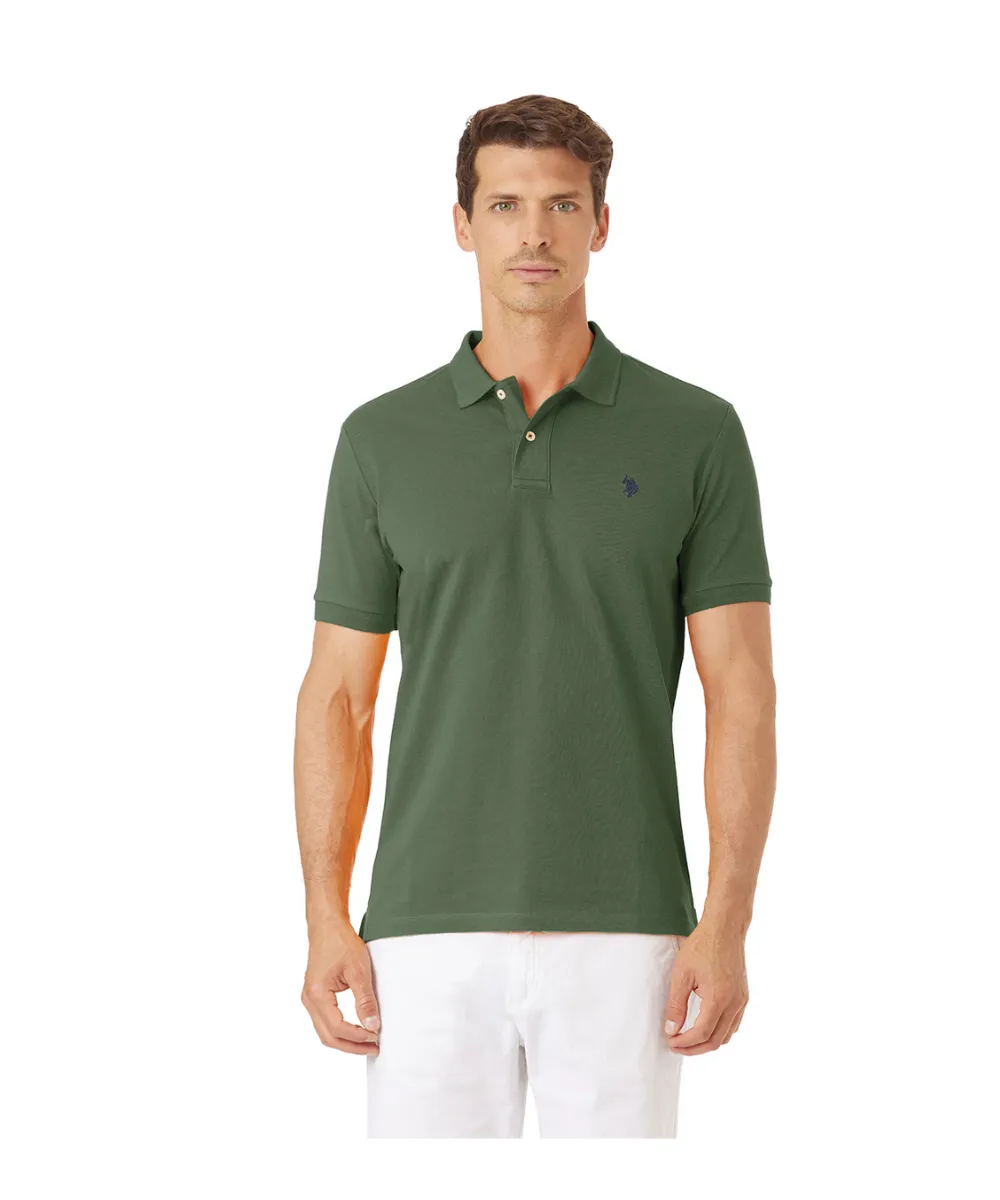 US POLO MENS SHORT SLEEVE PIQUE POLO SHIRT