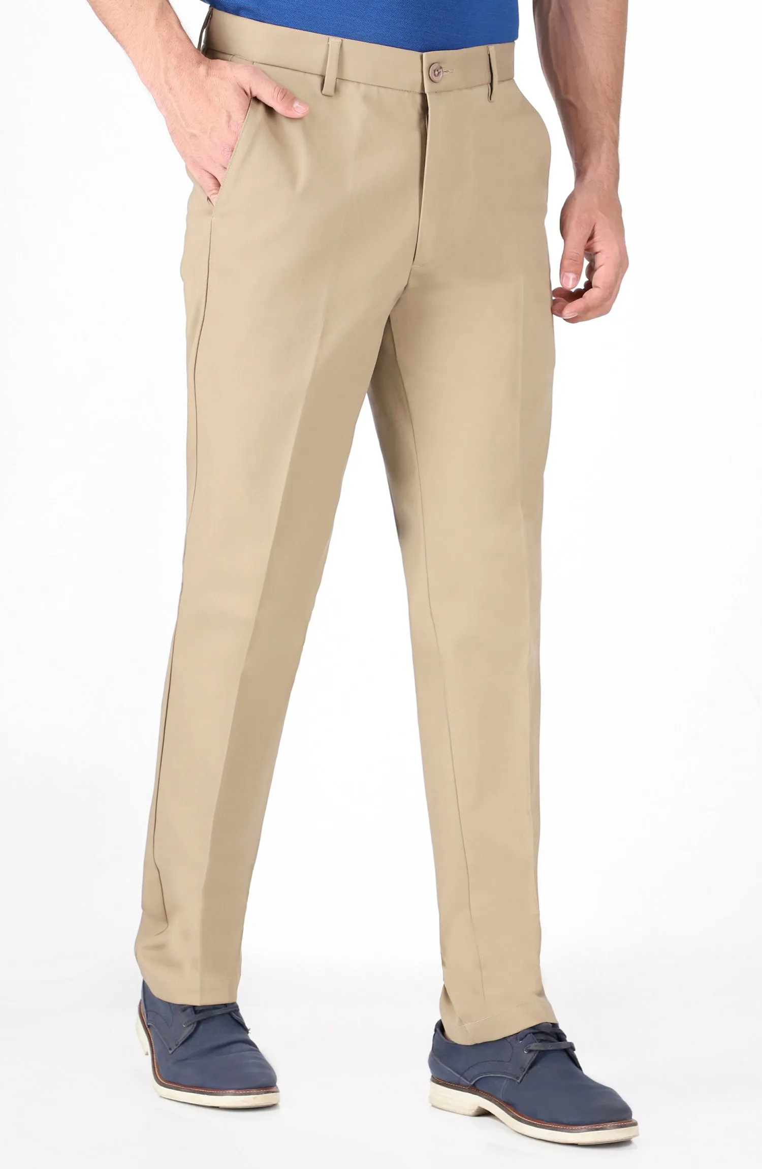 Wrinkle Free Pant Khaki